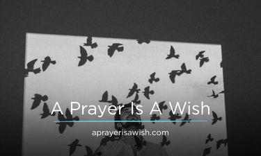 APrayerIsAWish.com - Creative brandable domain for sale